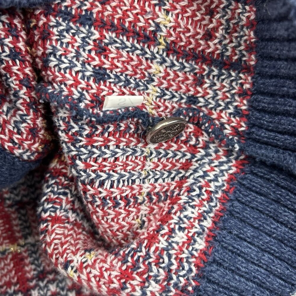 VTG Northern Treasures Parkhurst Cardigan Womens Small Mountain Holiday Winter - Picture 10 of 13